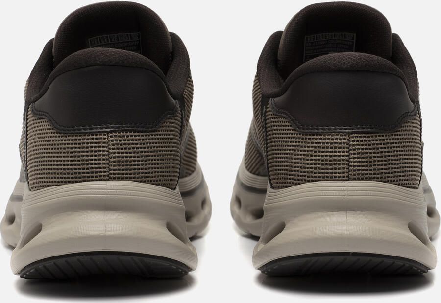 Skechers Go Walk Glide-Step 2.0 Zac Heren Instappers Bruin - Foto 3