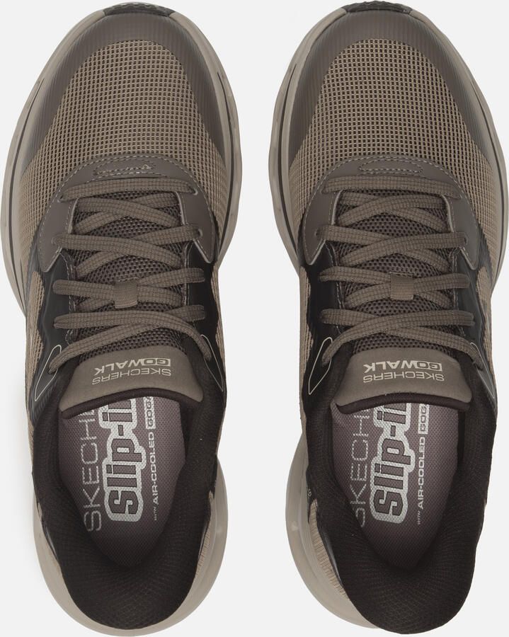 Skechers Go Walk Glide-Step 2.0 Zac Heren Instappers Bruin - Foto 2