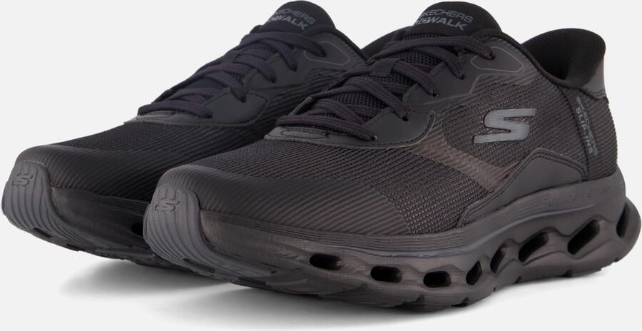 Skechers Slip-Ins Go Walk Glide Step 2.0 Sneakers Heren Zwart - Foto 5