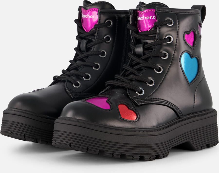 Skechers Gravlen Hi Hearts Veterboots zwart - Foto 3