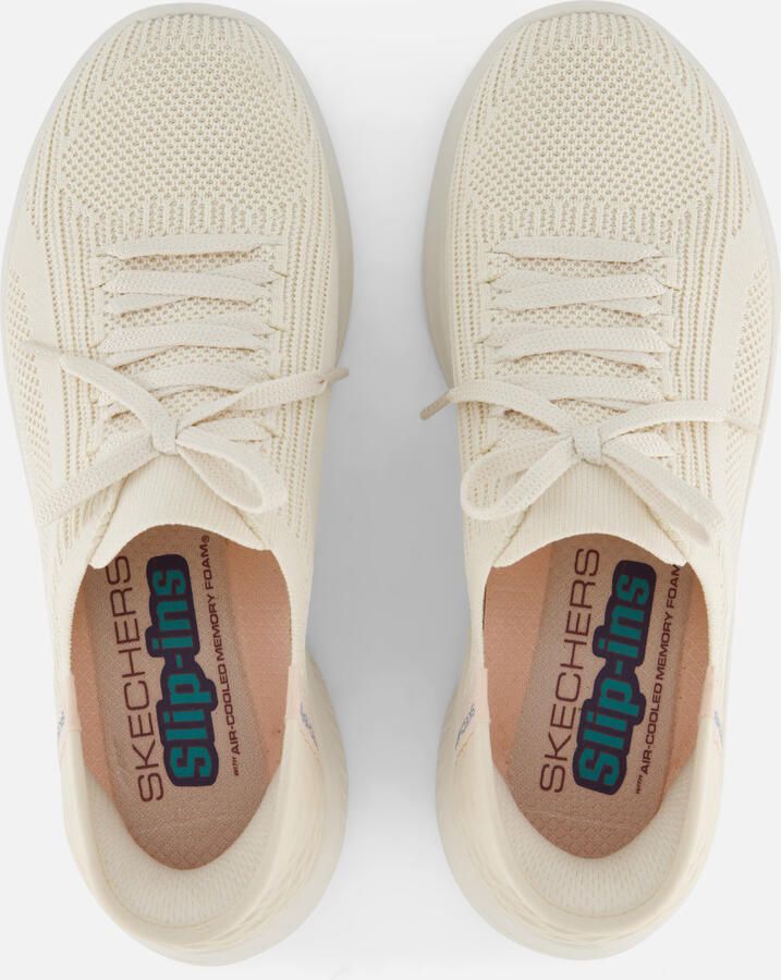 Skechers Hands Free Slip-Ins Ultra Flex 3.0 Brilliant Path VEGAN instapper Dames Wit - Foto 3