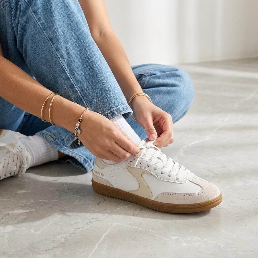Skechers Sneakers HOTSHOT-KICKOFF retro sneaker veterschoen met textiele binnenvoering - Foto 3