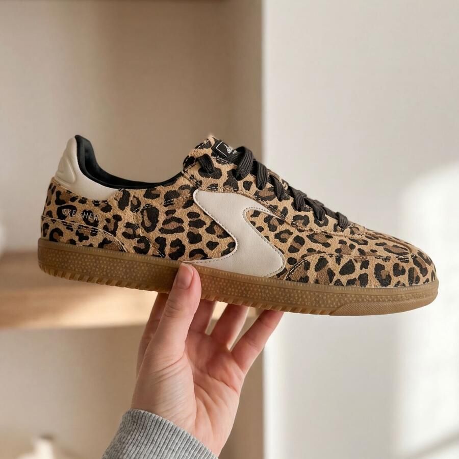 Skechers Hotshot On The Prowl Sneakers bruin Leer