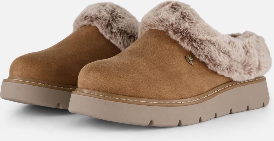 Skechers Slip-ins Cozy Escape Pantoffel cognac