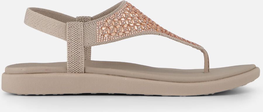 Skechers MEDITATION LUXE-MODERN EVENT Dames Sandalen Taupe - Foto 6