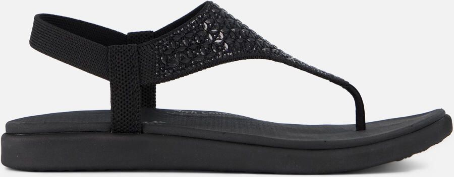 Skechers MEDITATION LUXE-MODERN EVENT Dames Sandalen Zwart - Foto 6