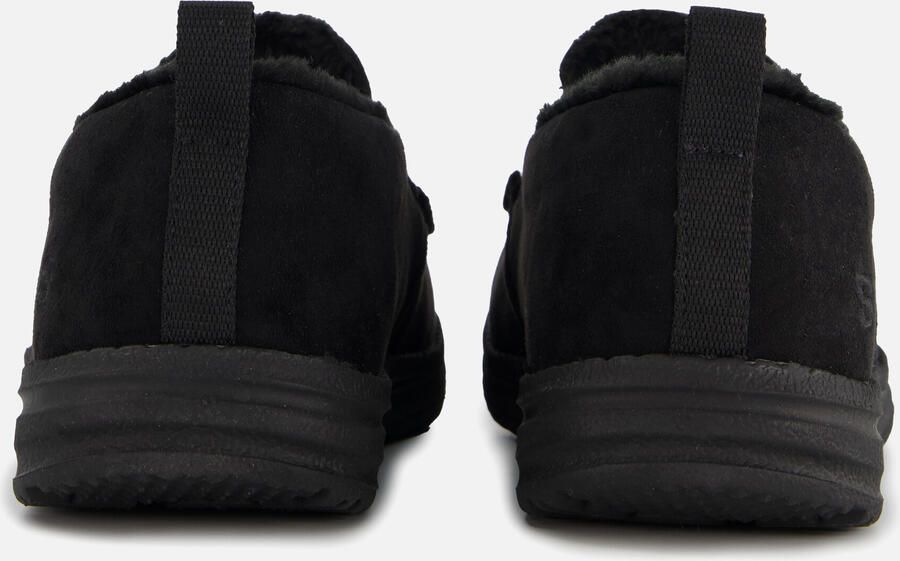 Skechers Rohde Pantoffels Heren Instap sloffen Leer met voering Zwart - Foto 3