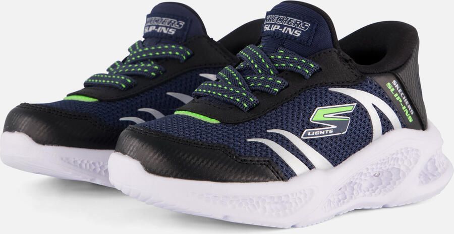 Skechers Meteor Lights Slip-ins Sneakers blauw - Foto 2