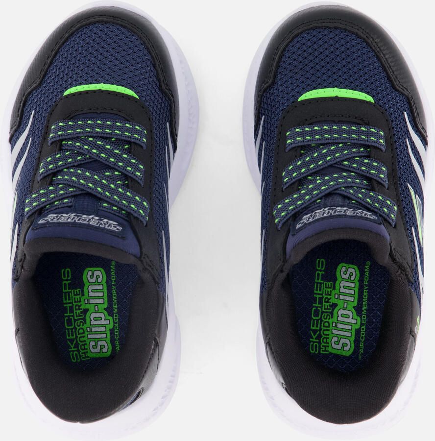 Skechers Meteor Lights Slip-ins Sneakers blauw - Foto 4