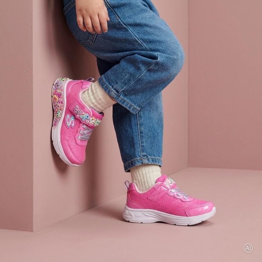 Skechers My Dreamers Sneakers roze Textiel