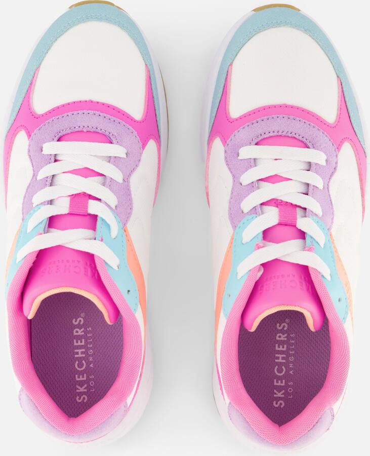 Skechers NOVA JOGGER COLOR CLASSIC Meisjes Sneakers Wit - Foto 3