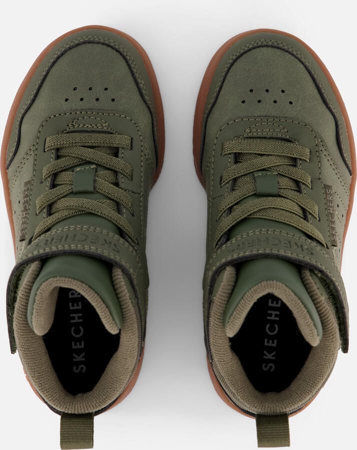 Skechers Quick street veterboots groen Kinderschoenen - Foto 3