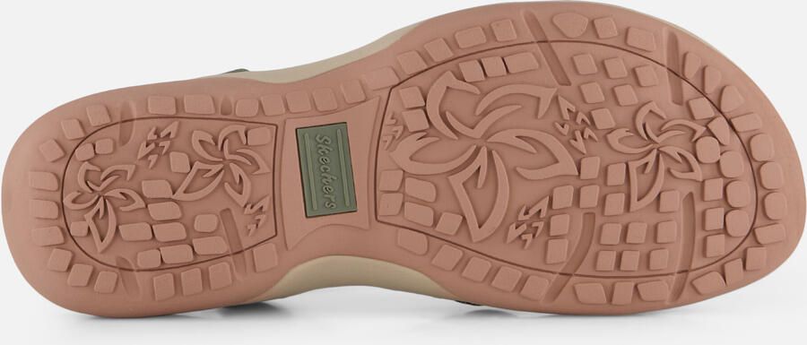 Skechers Sandalen REGGAE SLIM TURN IT UP met elastische riempjes - Foto 4