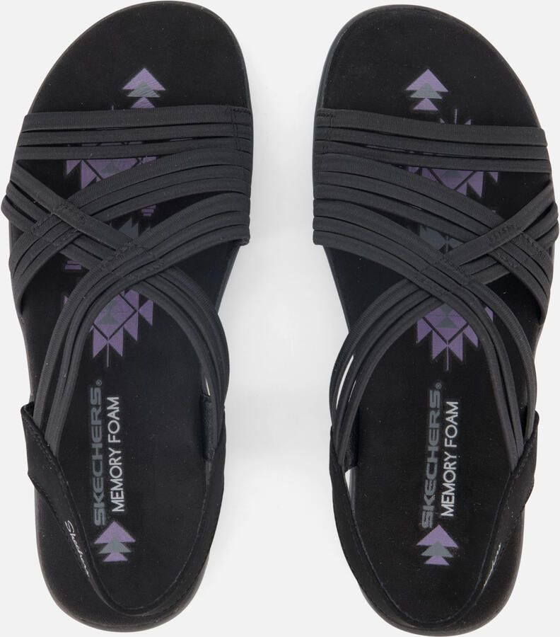 Skechers Sandalen Sandales Reggae Slim Simply Stretch noir - Foto 2