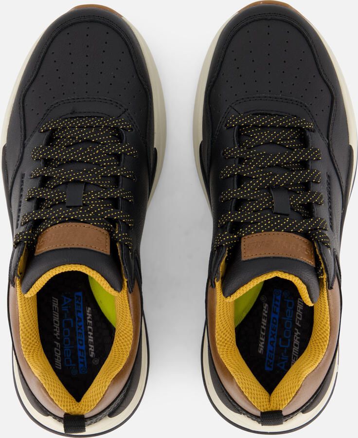 Skechers Benago Treno Heren Sneakers Zwart - Foto 3