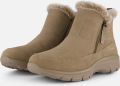 Skechers Winterlaarzen EASY GOING-COOL ZIP Winterschoenen ritssluiting laarzen met 3M Scotchgard-impregnering - Bruin