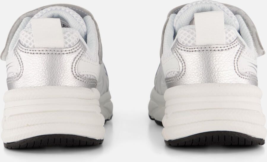 Skechers RETRO-GRAPH Meisjes Veterschoenen Wit Zilver - Foto 3