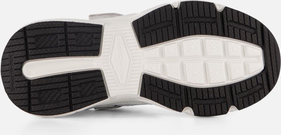 Skechers RETRO-GRAPH Meisjes Veterschoenen Wit Zilver - Foto 5