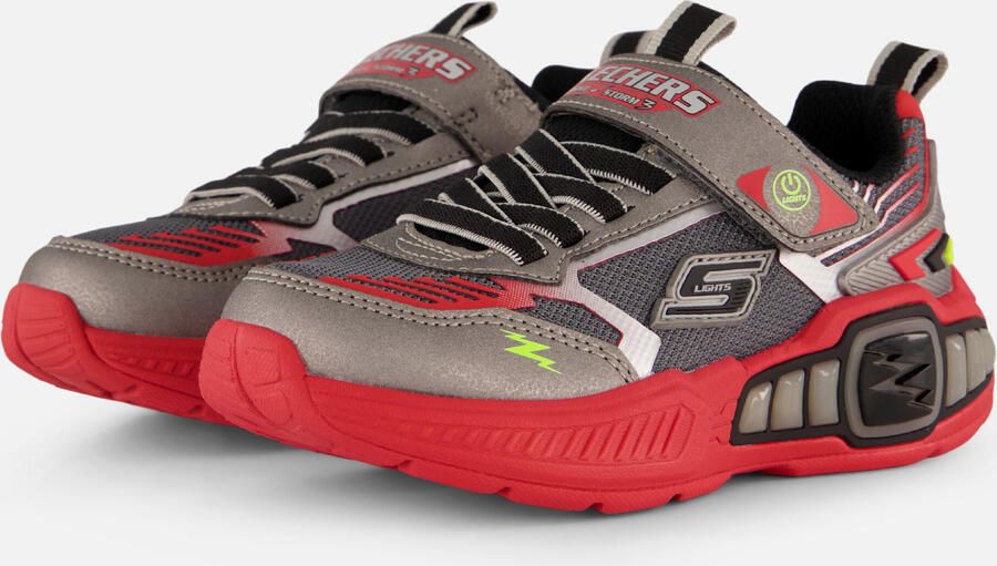 Skechers Light Storm 3.0 jongens sneaker Grijs