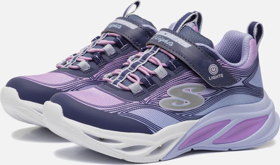 Skechers S-Lights: Cosmic Glow meisjes sneakers met lichtjes Paars - Foto 6