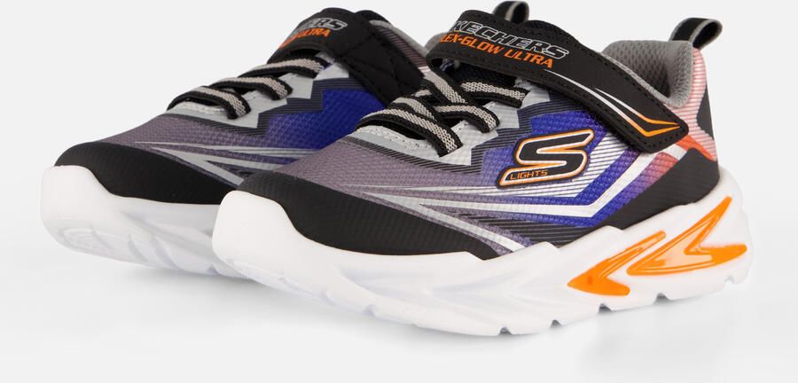 Skechers S Lighs Flex-Glow Ultra jongens sneaker Zwart multi - Foto 11