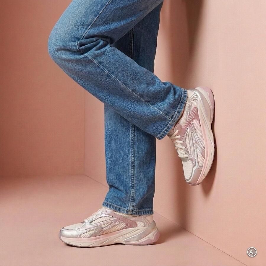 Skechers S2K Sneakers wit Synthetisch