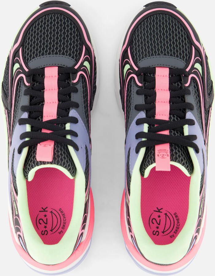 Skechers S2K Sneakers zwart Synthetisch Dames - Foto 3