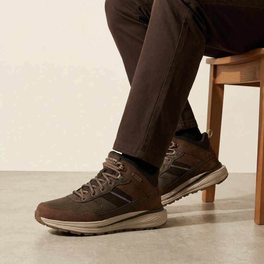 Skechers Slade Ultra Turner Veterboots bruin Leer