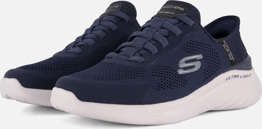 Skechers Slip-ins Bounder 2.0 Emerged Heren Instappers Navy - Foto 4
