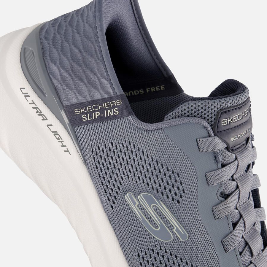 Skechers Fitness Schoenen Slip-ins Bounder 2.0. Emerged 232459-SLT SLATE - Foto 3