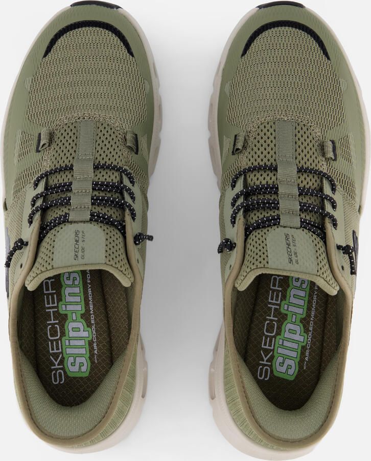 Skechers Hands Free Slip-Ins Glide Step Pro heren sneaker Groen - Foto 3