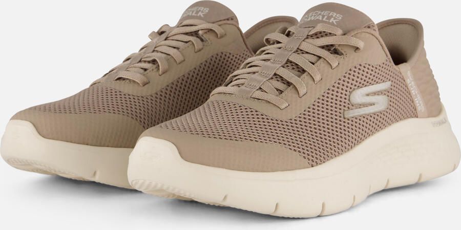 Skechers Slip-ins: GO WALK Flex Grand Entry 124836 TPE Taupe Grijs - Foto 4