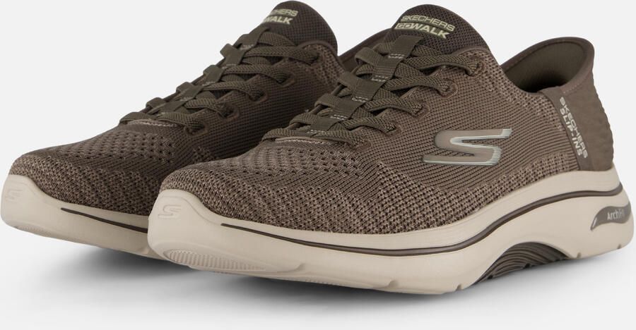 Skechers Slip-Ins Arch Fit 2.0 Instappers taupe