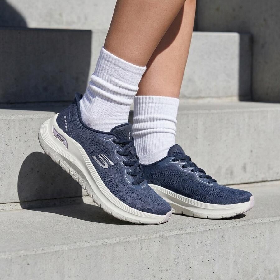 Skechers Slip-In Arch Fit 2.0 Sneakers blauw Dames