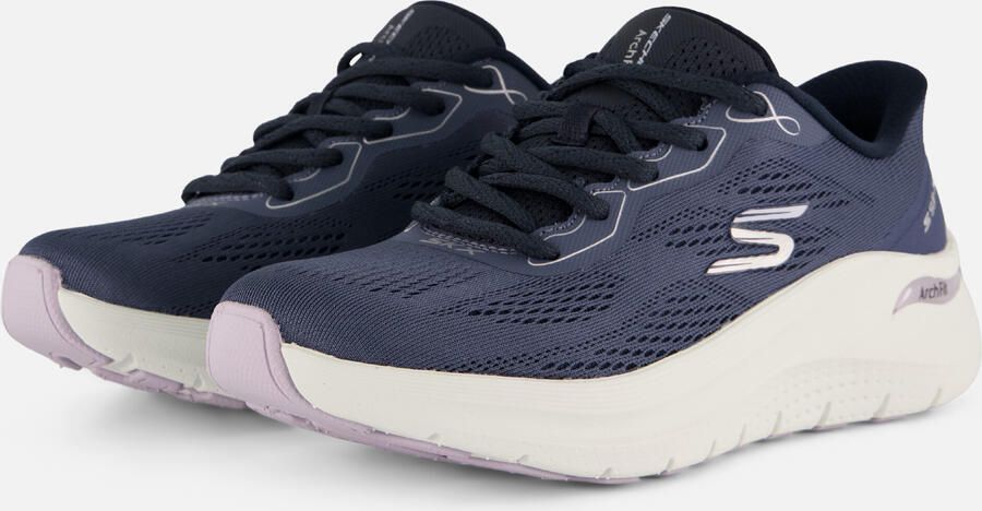 Skechers Slip-In Arch Fit 2.0 Sneakers blauw Dames - Foto 4