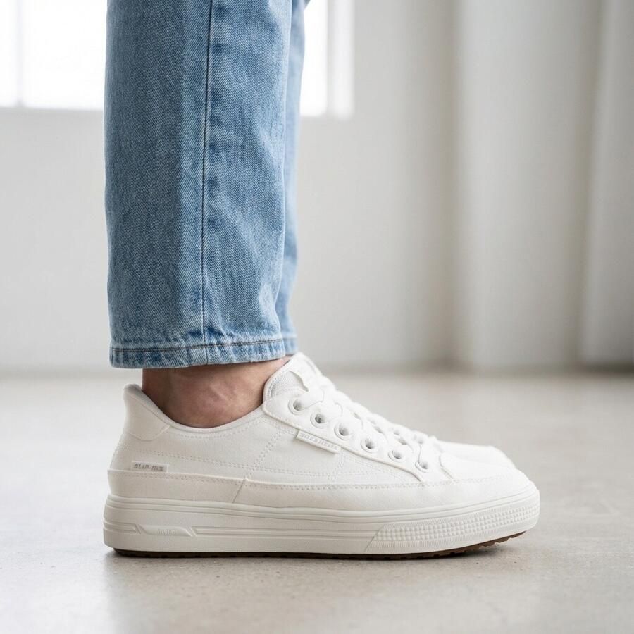 Skechers ARCH FIT ARCADE SEE YA THER Heren Sneakers Wit - Foto 2