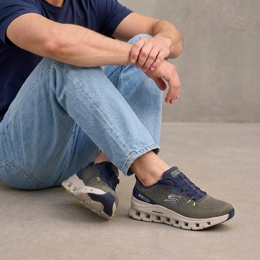 Skechers Slip-ins Arch fit glide step blauw