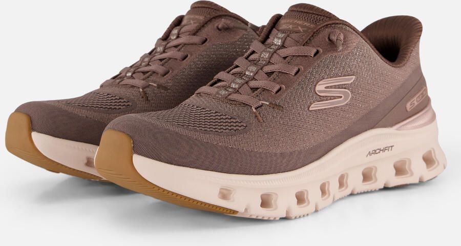 Skechers Slip-Ins Archfit Glide Step Pro Sneakers Dames Bruin - Foto 2