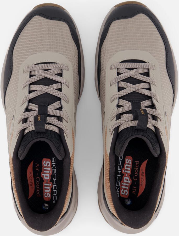 Skechers Slip-Ins Arch Fit Orvan Ultra Talon Sneakers Heren Beige - Foto 4