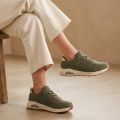 Skechers Slip-ins Arch Fit Uno groen Synthetisch - Groen