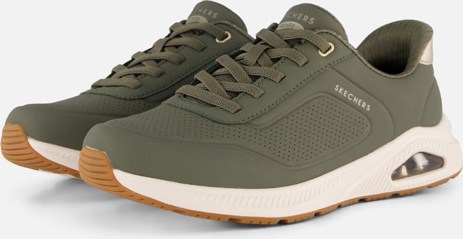 Skechers Slip-ins Arch Fit Uno groen Synthetisch - Foto 4