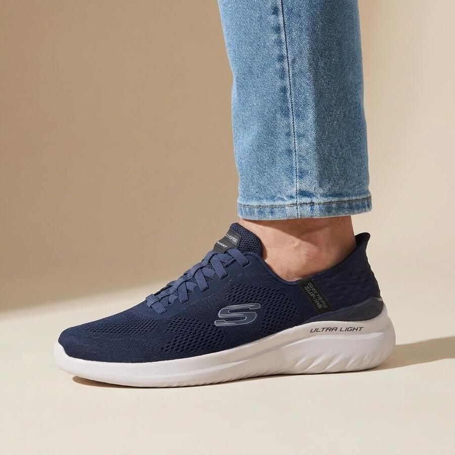Skechers Slip-ins Bounder 2.0 Emerged Heren Instappers Navy - Foto 2