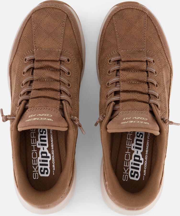 Skechers CONTOUR FOAM-Naturel EASE Dames Instappers Naturel Chestnut - Foto 3