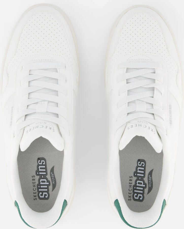 Skechers ARCH FIT COURT BREAK-KOMFORTA Heren Sneakers Wit - Foto 3
