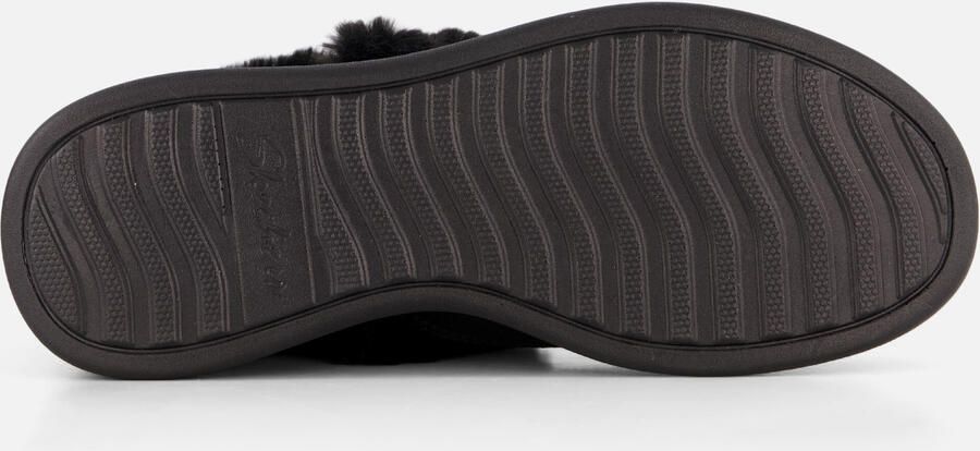 Skechers Slip-Ins Cozy Escape Pantoffels Dames Zwart - Foto 5