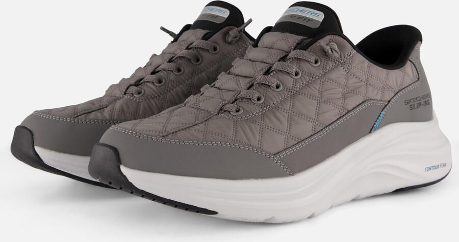 Skechers Slip-Ins Contour Foam Sneakers Heren Grijs - Foto 3