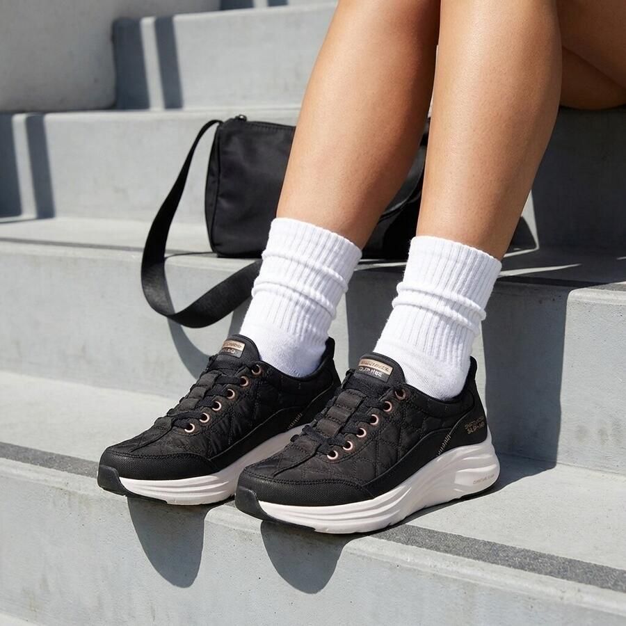 Skechers CONTOUR FOAM GOLDEN HOUR Dames Instappers Zwart - Foto 2