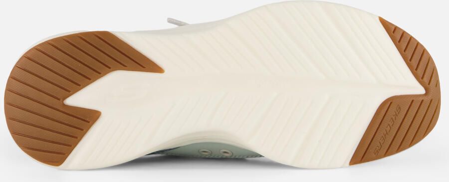 Skechers Slip-ins: Counter Foam dames sneakers groen wit Extra comfort Memory Foam - Foto 8