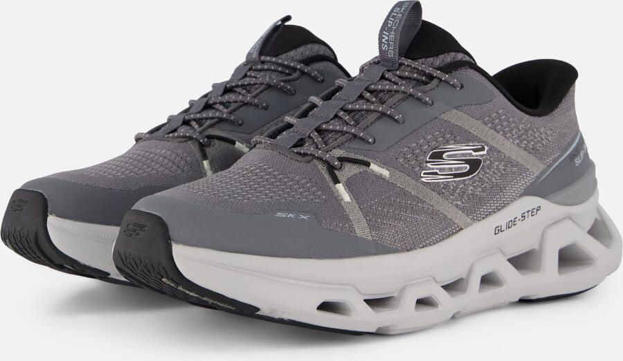 Skechers Hands Free Slip-In Glide Step Altus heren sneaker Grijs - Foto 4