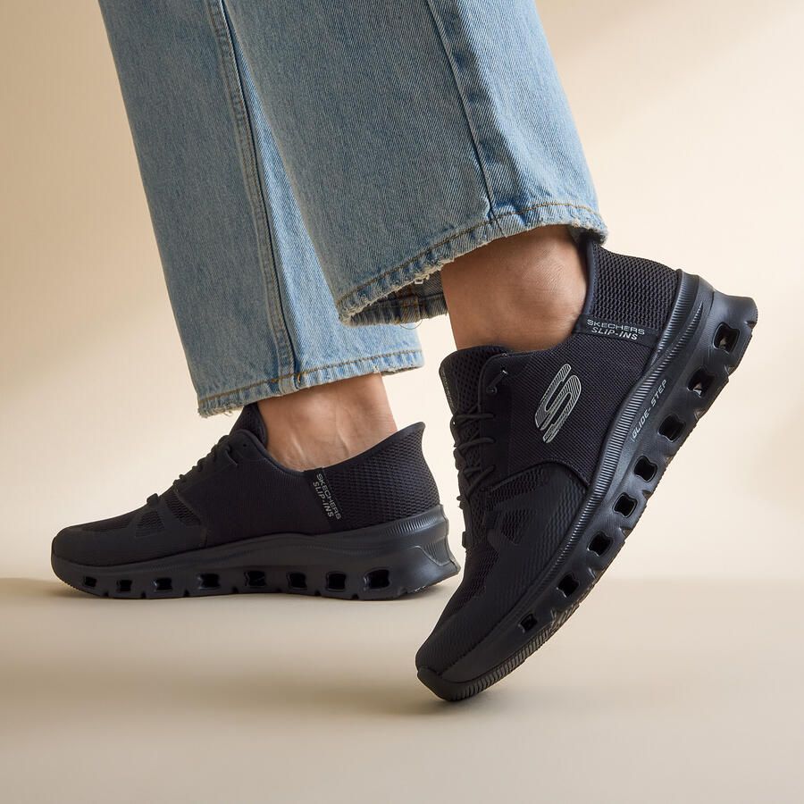 Skechers Slip-on sneakers GLIDE-STEP PRO Slippers vrijetijdsschoen met comfortabele hielkussenfunctie